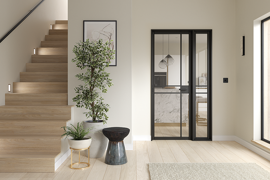 LPD Black Primed Greenwich Internal Sidelight