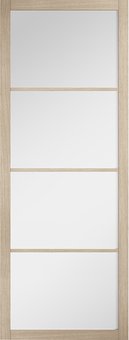 LPD Prefinished Blonde Oak Soho 4L Clear Internal Door