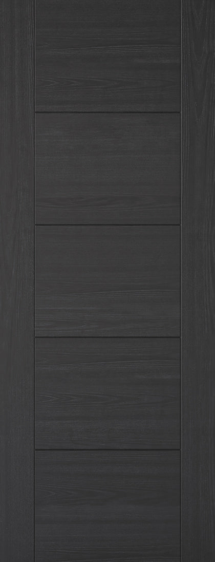 LPD Prefinished Charcoal Black Vancouver 5P Internal Door
