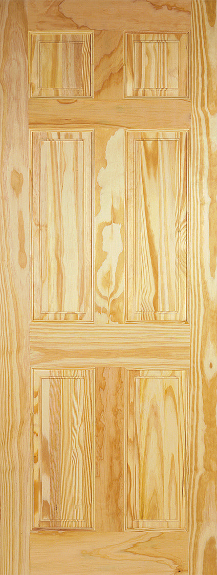 LPD Clear Pine 6P Internal Door