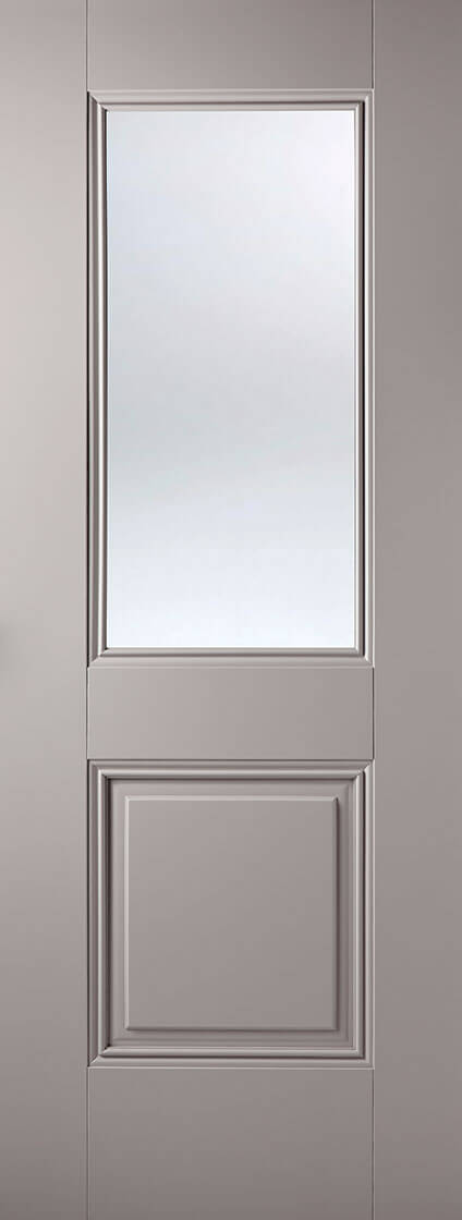 LPD Grey Primed Arnhem 1L Clear Internal Door