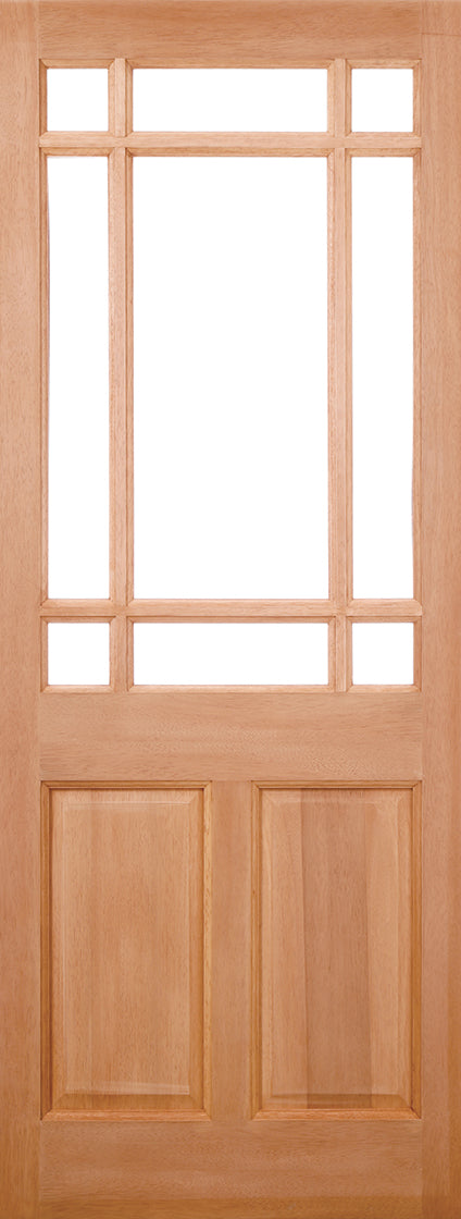 LPD Hardwood Warwick Unglazed External Door