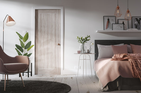 LPD Light Grey Laminate Mexicano FD30 Internal Fire Door