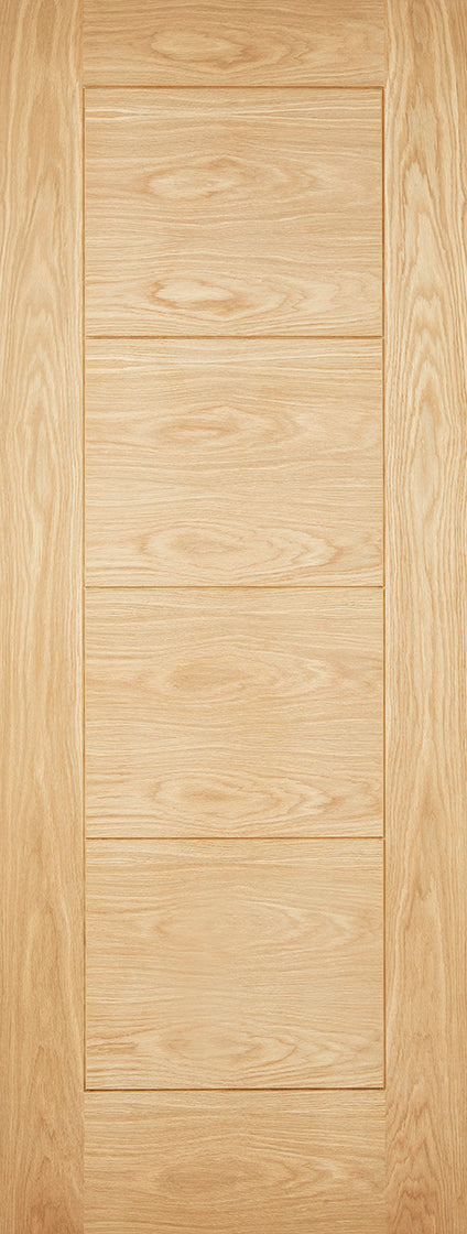 LPD Oak Modica 4 Panel External Door