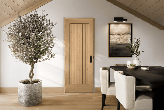 LPD Prefinished Oak Cotswold FD30 Internal Fire Door