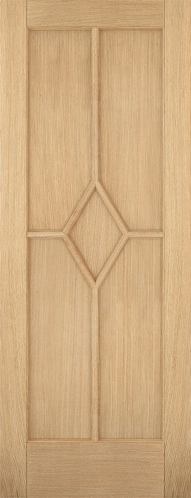 LPD Prefinished Oak Reims 5P FD30 Internal Fire Door