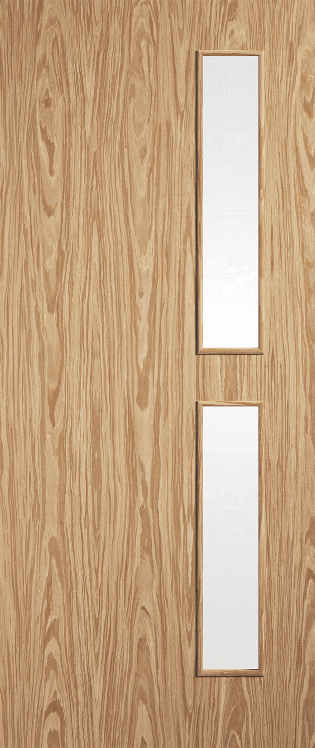 LPD Prefinished Oak Flush 16G FD30 Internal Fire Door