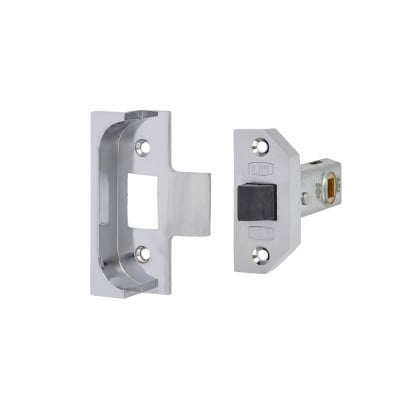 Union Rebated Tubular Latch 80mm Case/57mm Backset