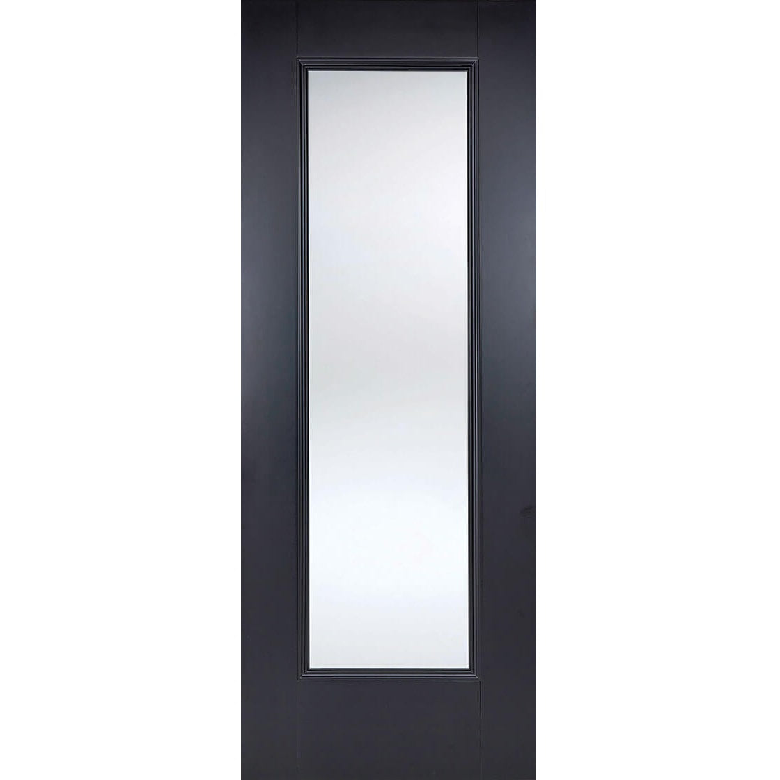 LPD Black Primed Eindhoven Glazed Internal Door