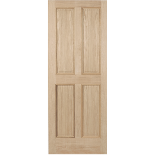 Oak 4 Panel RM2S Internal Door