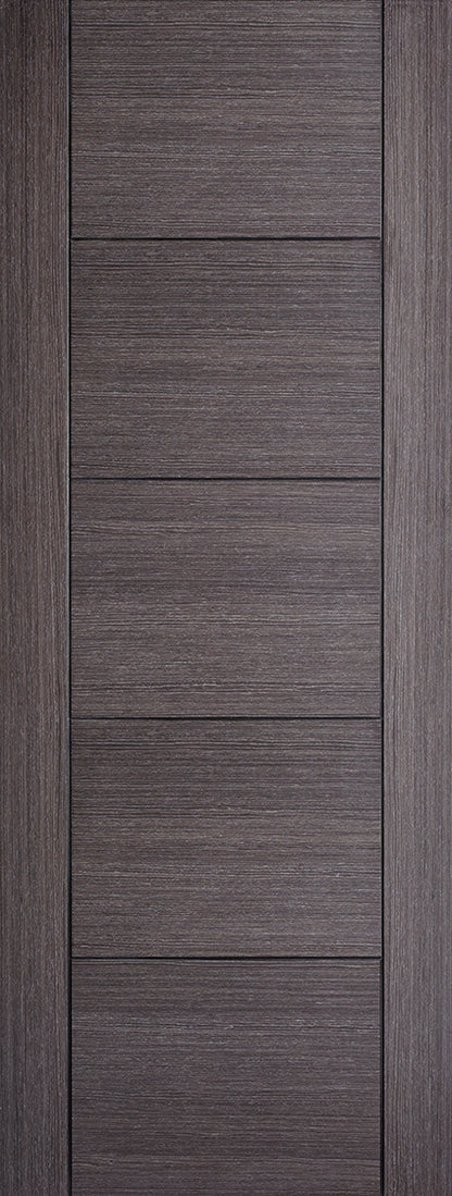 LPD Prefinished Ash Grey Vancouver 5P Internal Door