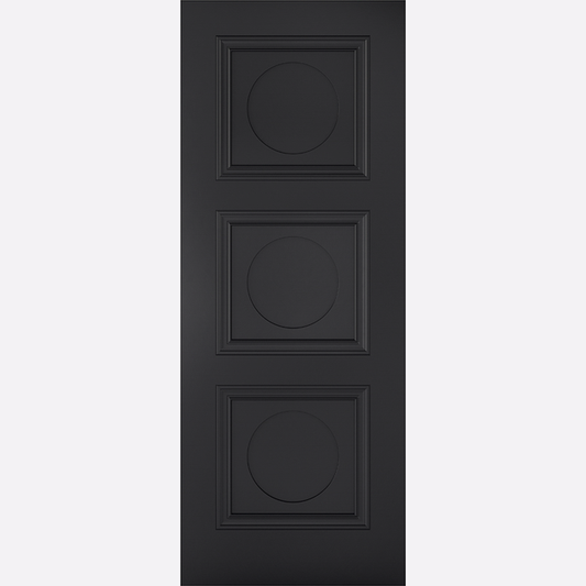 LPD Black Primed Antwerp 3P Internal Door