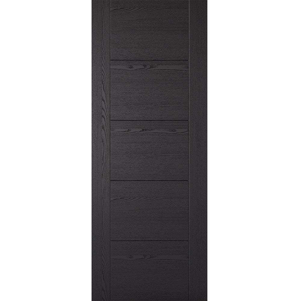 LPD Prefinished Black Ash Laminate Vancouver 5P Internal Door