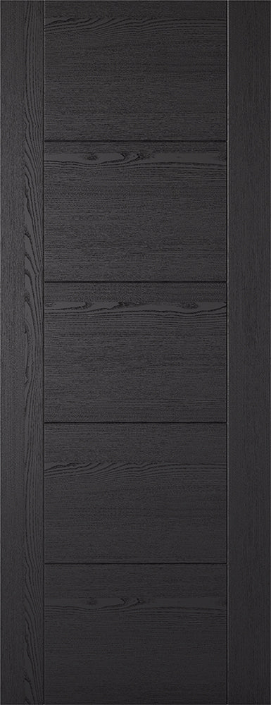 LPD Prefinished Black Ash Laminate Vancouver 5P Internal Door
