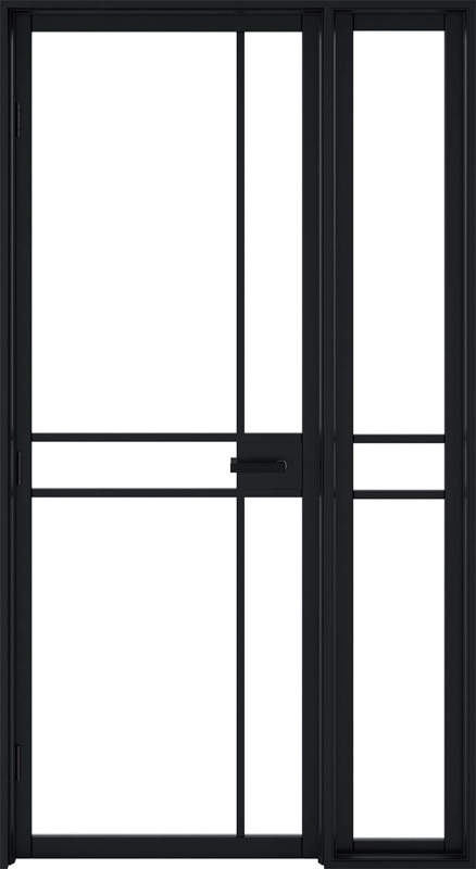 LPD Black Primed Greenwich Internal Sidelight