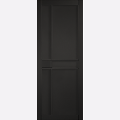 LPD Black Primed Greenwich Panel Internal Door