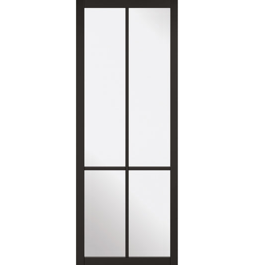 LPD Black Primed Liberty 4L Clear Internal Door