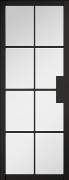 LPD Prefinished Black Malvern Internal Door
