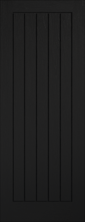 LPD Prefinished Black Mexicano FD30 Internal Fire Door