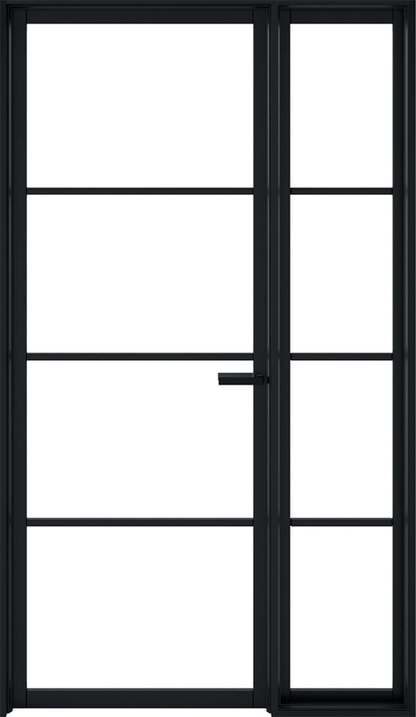 LPD Black Primed Soho Internal Sidelight