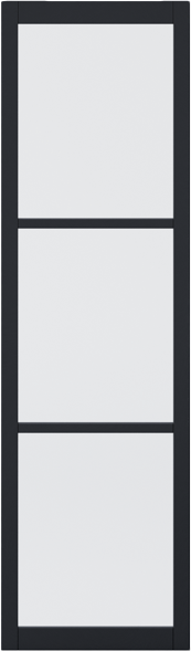 LPD Black Tribeca Internal Sidelight