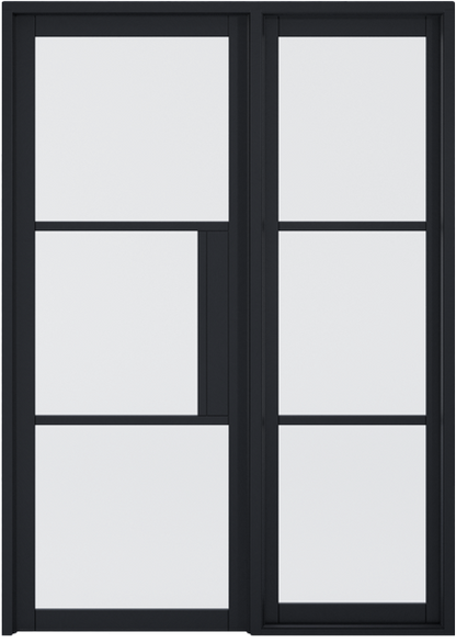 LPD Black Tribeca Internal Sidelight