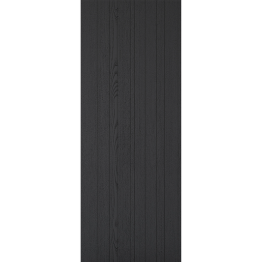 LPD Prefinished Black Laminate Montreal Internal Door