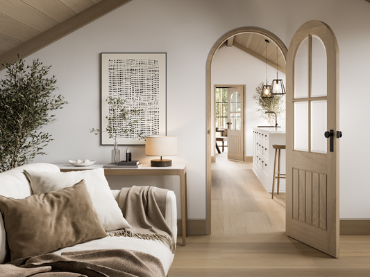 LPD Prefinished Blonde Oak Internal Door Curved Lining