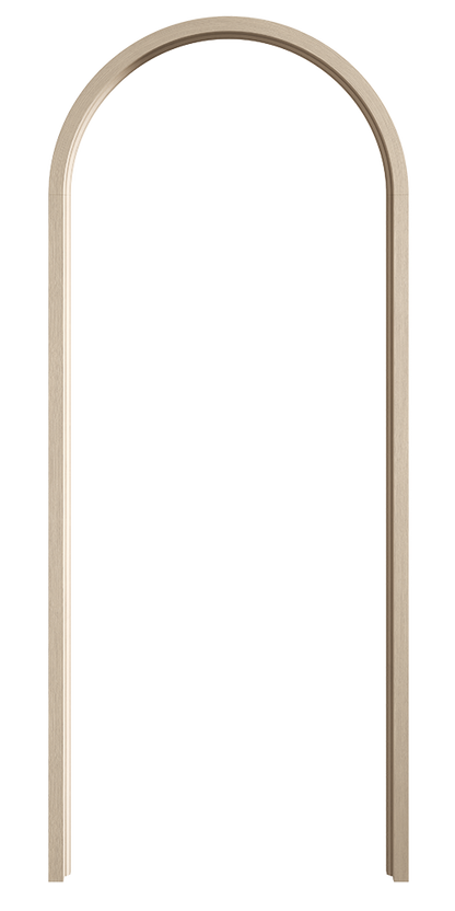 LPD Prefinished Blonde Oak Internal Door Curved Lining