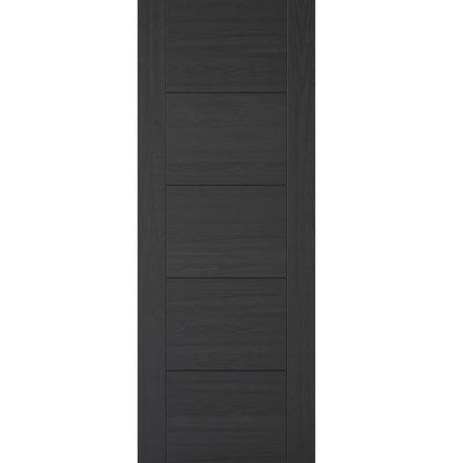 LPD Prefinished Charcoal Black Vancouver 5P Internal Door