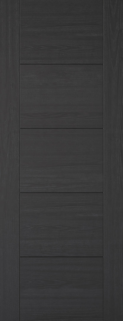 LPD Prefinished Charcoal Black Vancouver 5P Internal Door