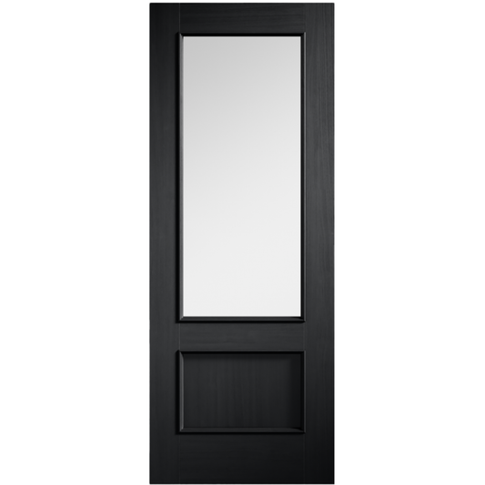 LPD Prefinished Charcoal Black Murcia Glazed Internal Door