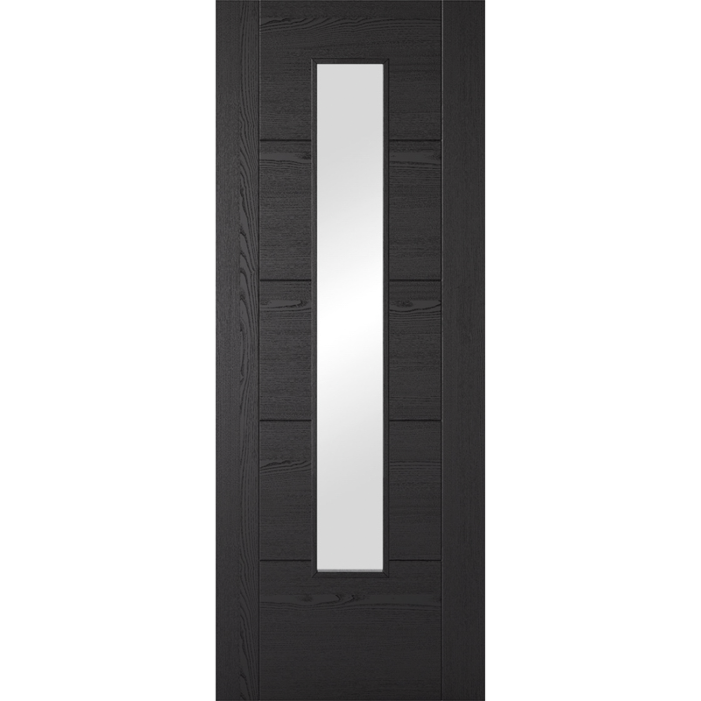LPD Prefinished Charcoal Black Vancouver 1L Glazed Internal Door