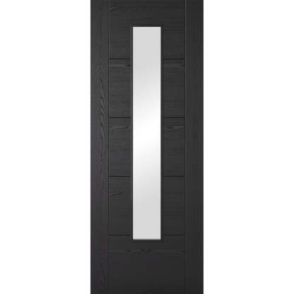LPD Prefinished Charcoal Black Vancouver 1L Glazed Internal Door