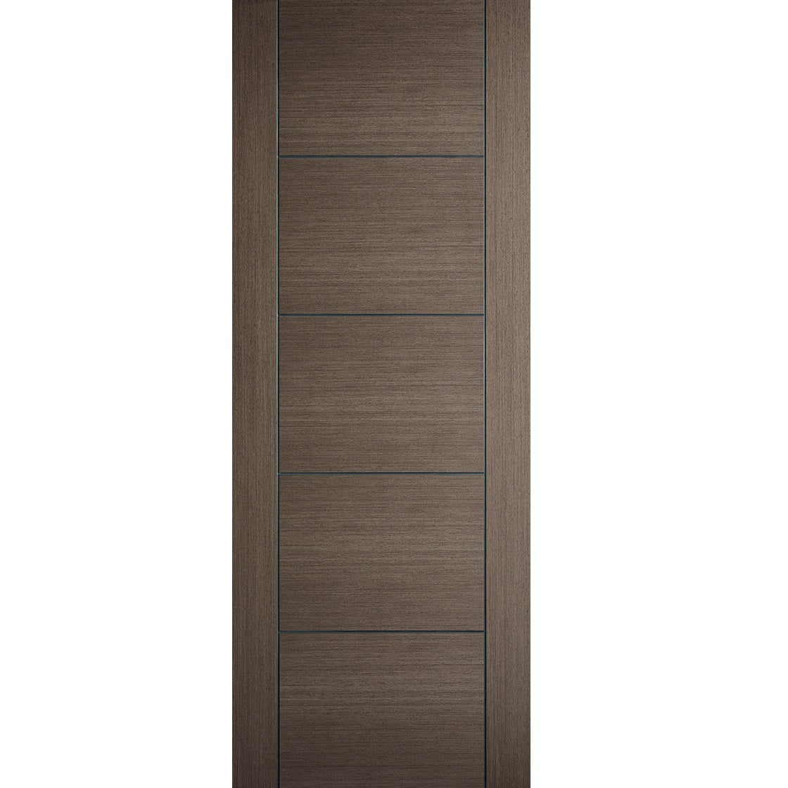 LPD Prefinished Chocolate Grey Vancouver 5P Internal Door