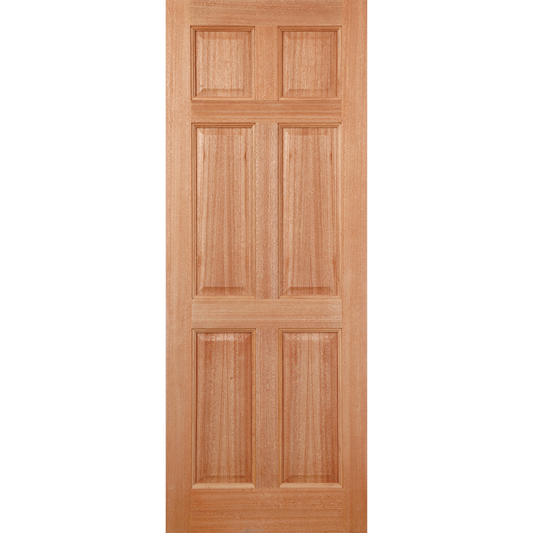 LPD Hardwood Colonial 6 Panel Dowelled External Door