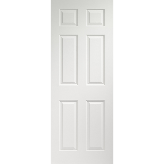 Colonist 6 Panel Internal Pre-Finished White Moulded Door