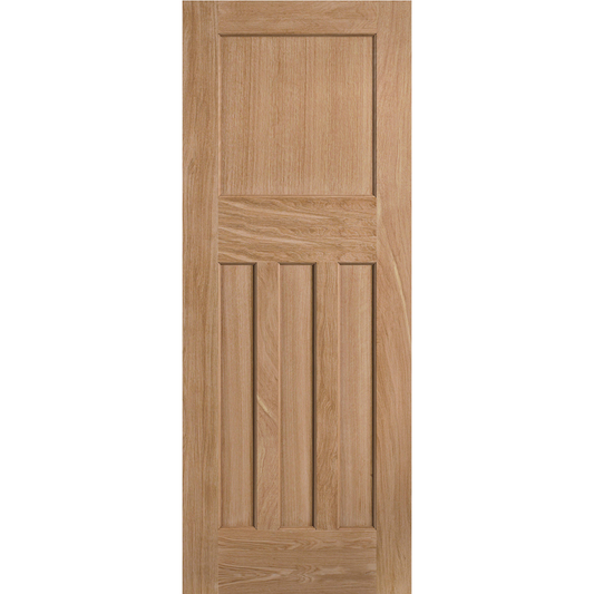 LPD Unfinished Oak DX 30s Style Internal Door