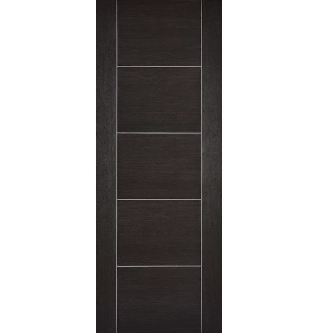 LPD Prefinished Dark Grey Laminate Vancouver 5P Internal Door