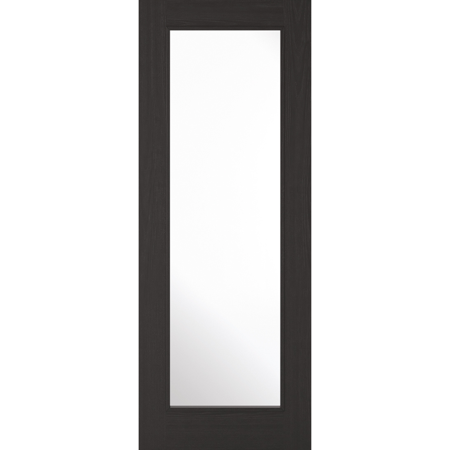 LPD Prefinished Charcoal Black Diez 1L Glazed Internal Door