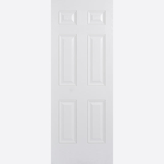 LPD GRP Colonial 6 Panel External Door - 2 Colours Available