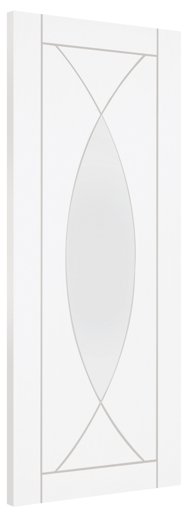 Internal White Primed Pesaro Fire Door