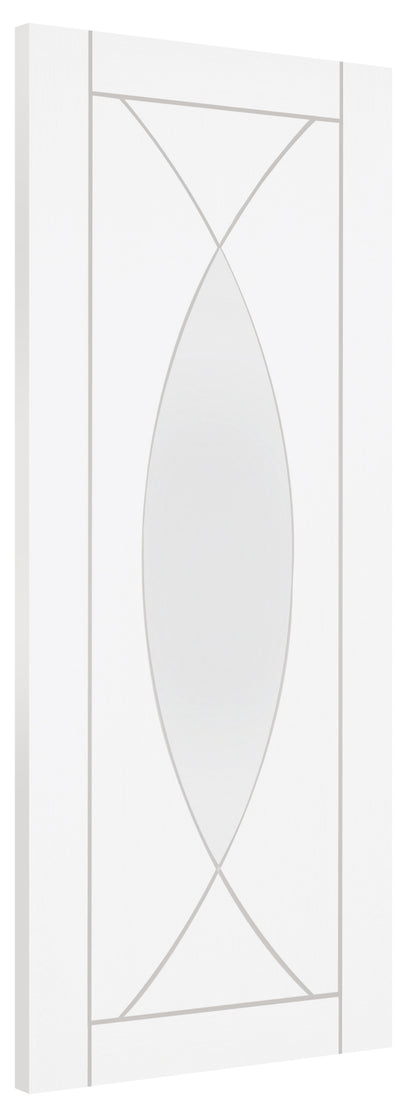 Internal White Primed Pesaro Fire Door