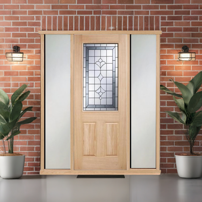 Green Tree Doors Vestibule Frame - Oak Look