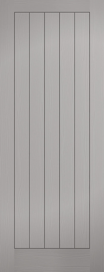 LPD Light Grey Moulded Textured 5P Internal Fire Door