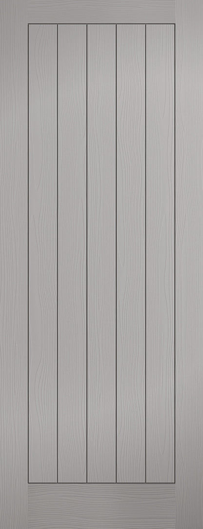 LPD Light Grey Moulded Textured 5P Internal Fire Door
