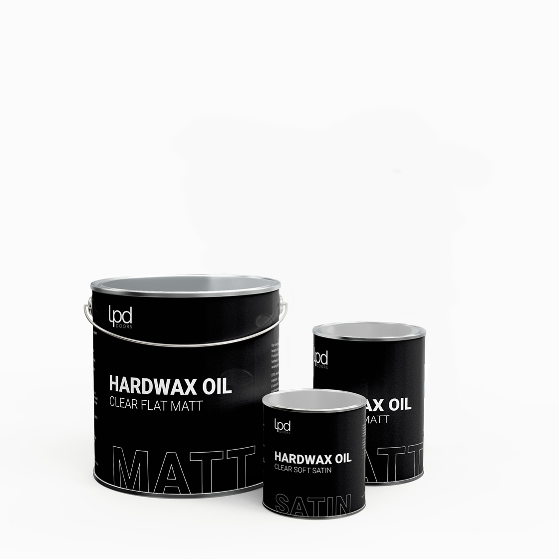 LPD Hardwax Oil Clear Flat Matt