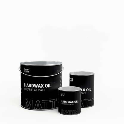 LPD Hardwax Oil Clear Flat Matt
