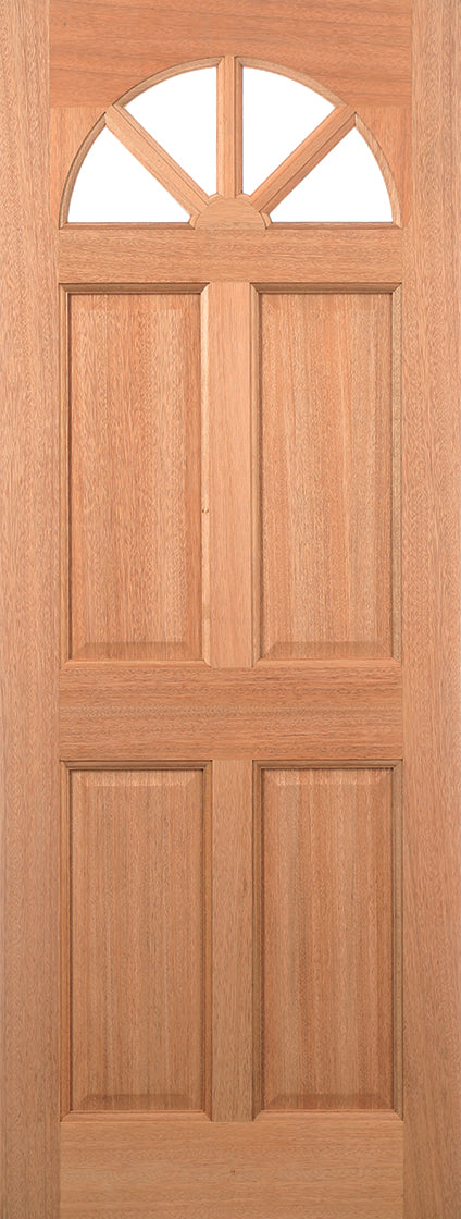 LPD Hardwood Carolina M & T Glazed External Door