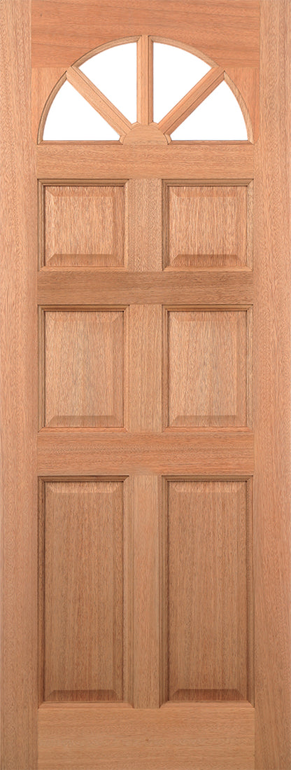 LPD Hardwood Carolina 6P Dowelled Unglazed External Door